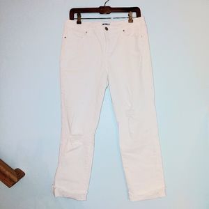 William Rast distressed boyfriend jeans